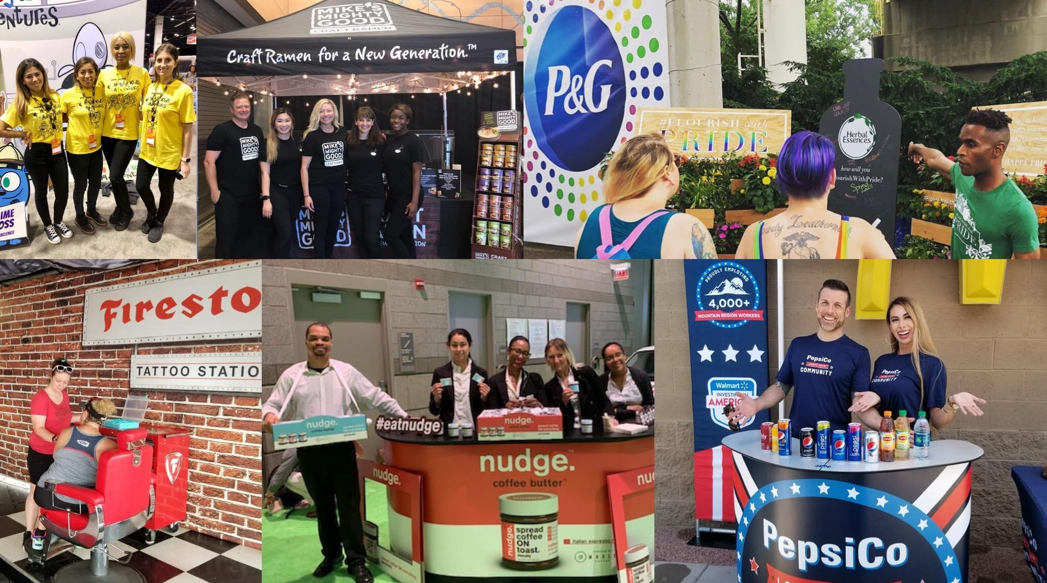 Brand Ambassadors event staffing experiential staffing agency https://ceastaffing.com