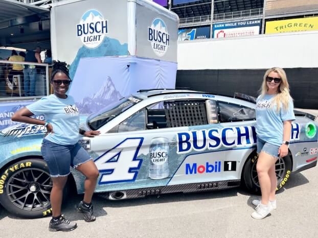 CEA Staffing brand ambassadors at Ally 400 in Nashville!