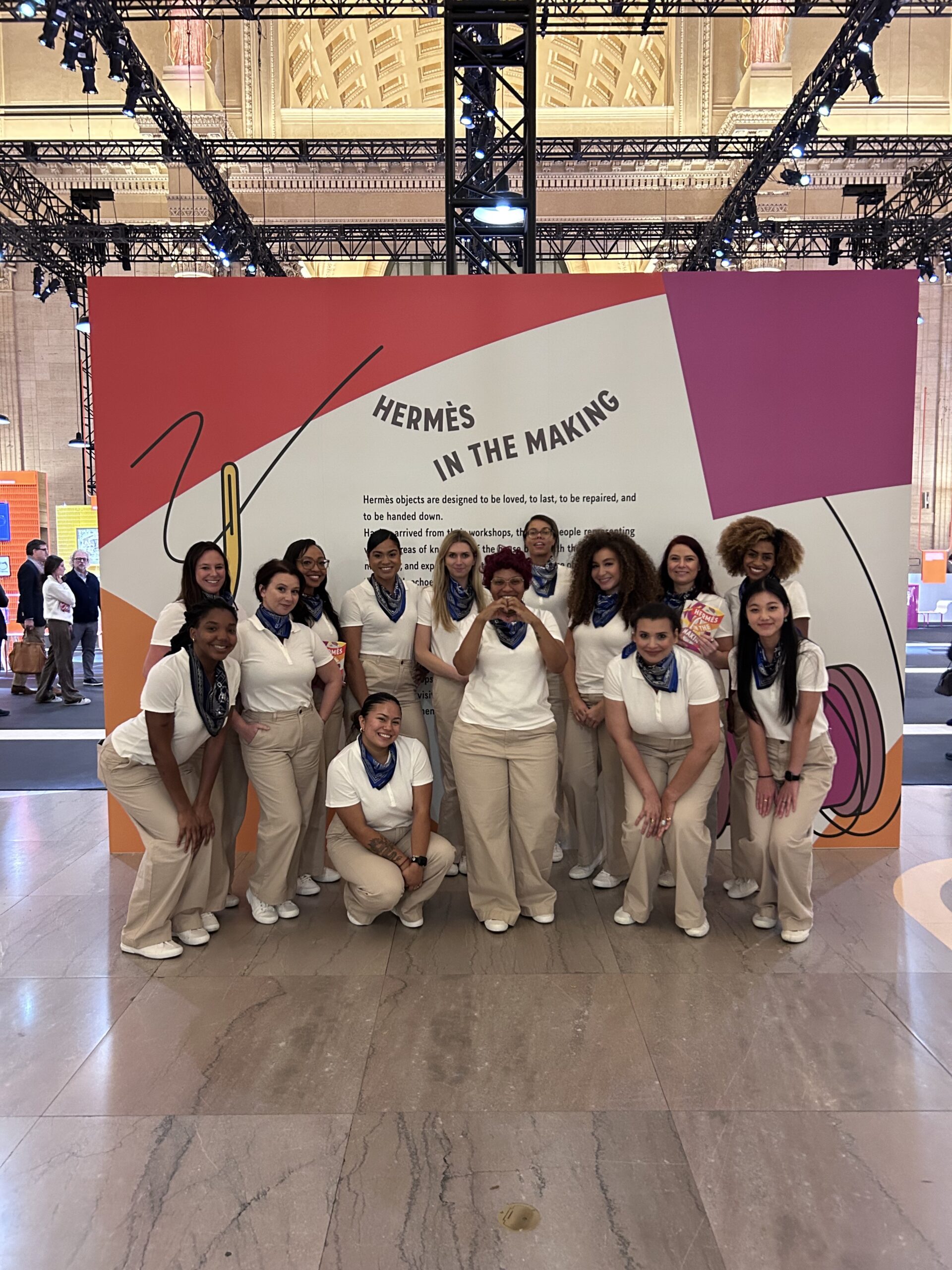 luxury brand activation for Hermes chicago brand ambassador